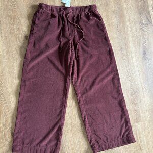 NWT American Eagle AE Stretch Corduroy Low-Rise Baggy Wide-Leg Pant